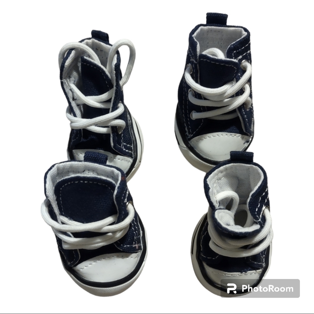 Petrich Dog Shoes Size 5 Black